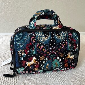 NEW Vera Bradley Ultimate Travel Case in Floral & Woodland Creature Enchantment